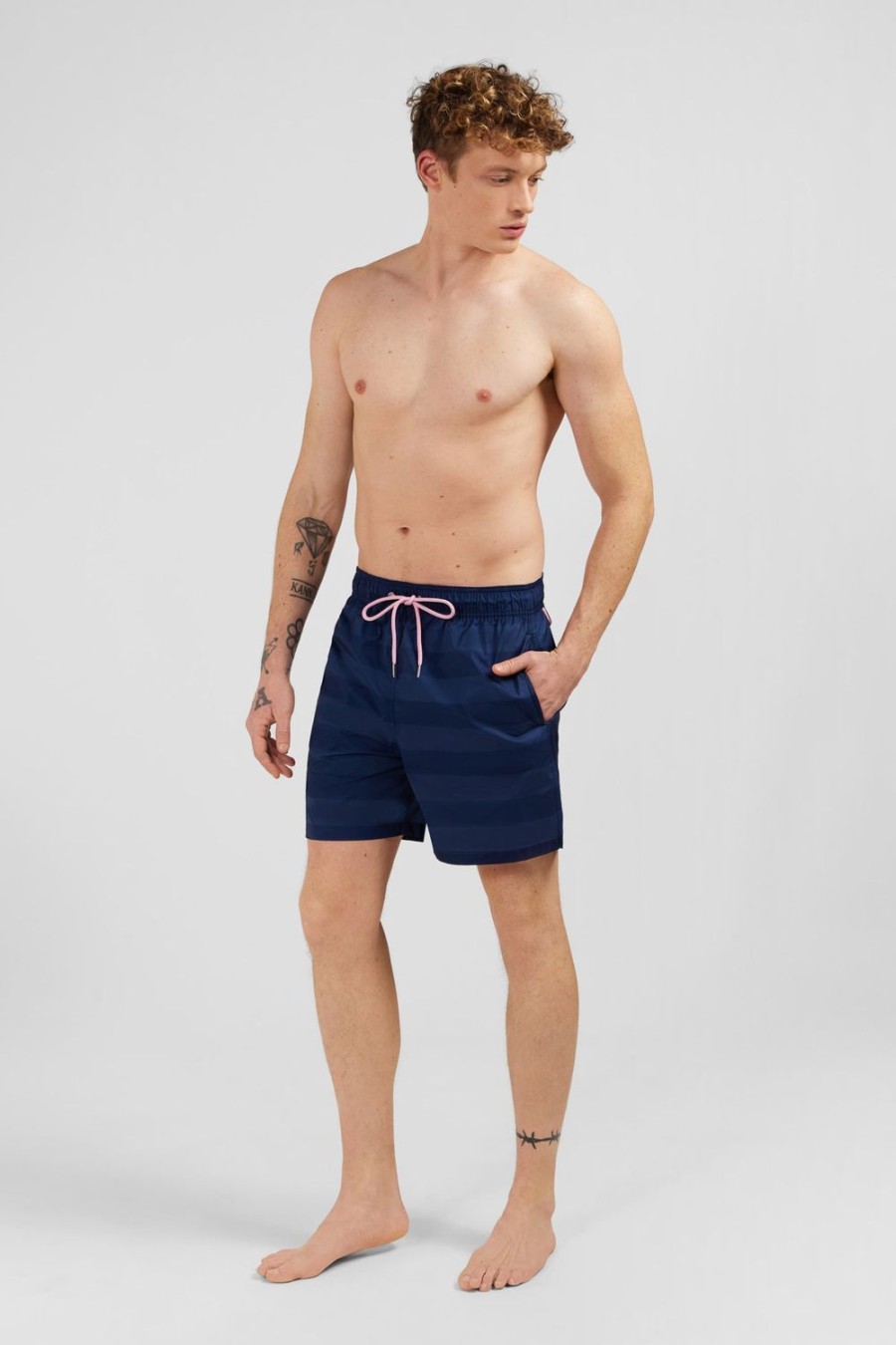 Eden Park Navy Blue Swim Shorts | Swimwear