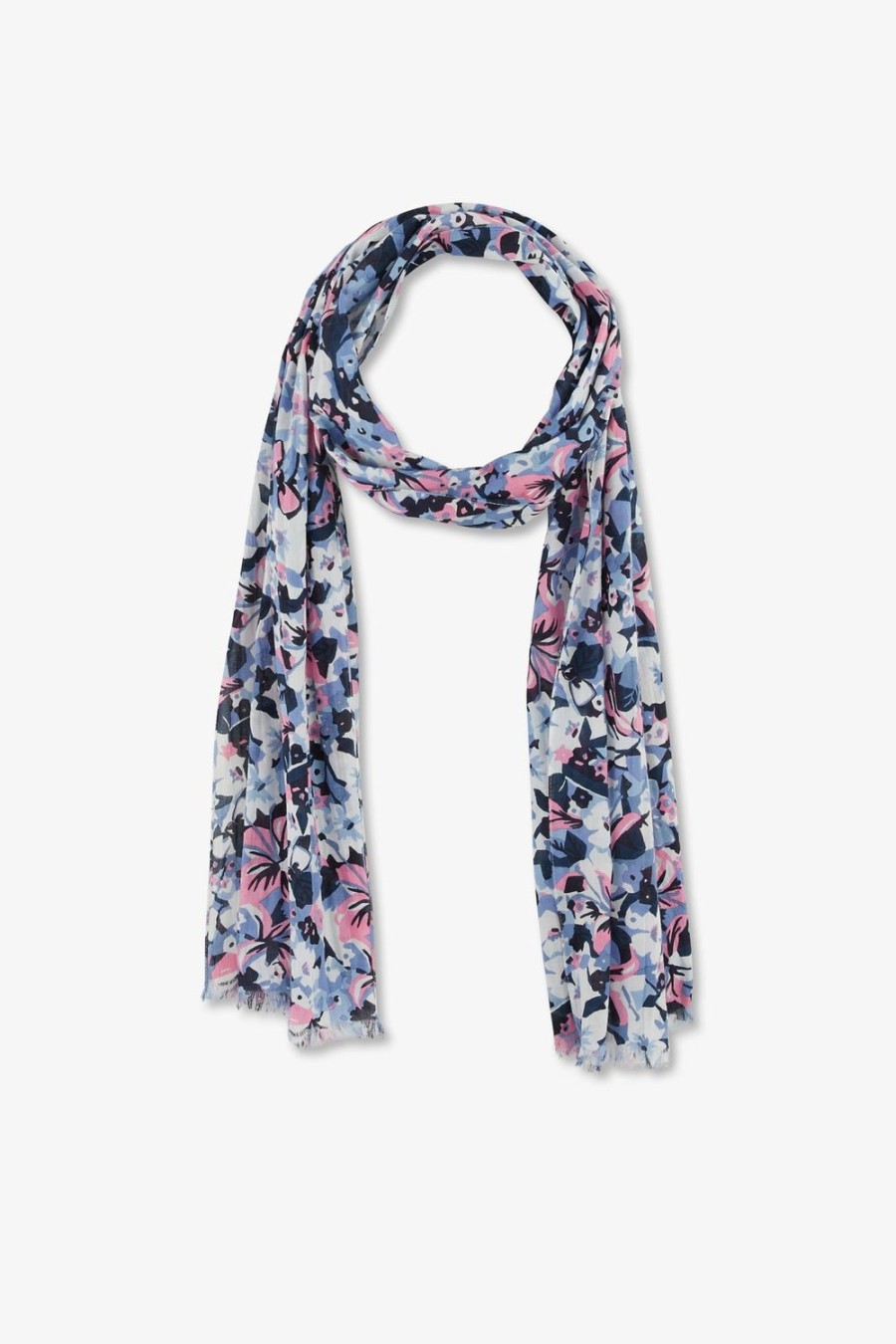 Eden Park Exclusive Floral Cotton Scarf | Scarves & Wraps