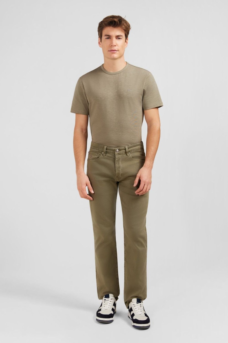 Eden Park Beige Straight Jeans | Pants