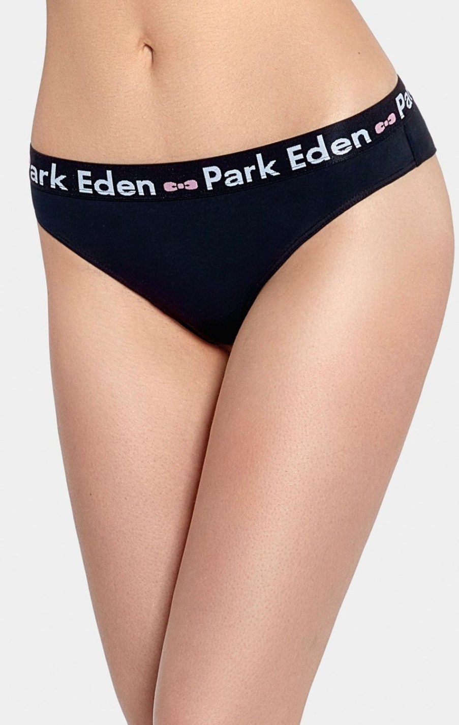 Eden Park Navy Cotton Jersey Tanga | Underwear