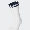 Eden Park White Stretch Cotton Socks With Eden Park Details | Socks