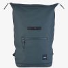 Eden Park Dark Blue Rubber Rucksack | Backpacks