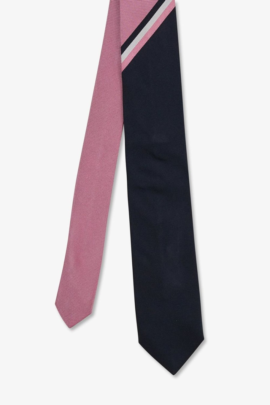 Eden Park Pink Colour-Block Tie | Ties & Bow Ties