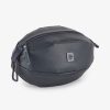 Eden Park Dark Blue Leather Oval Case | Toilet Kits