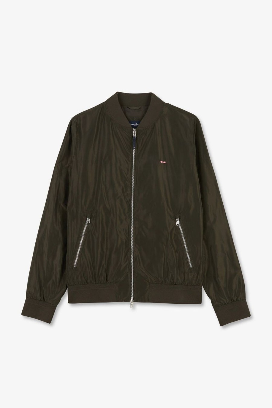 Eden Park Plain Khaki Jacket | Coats