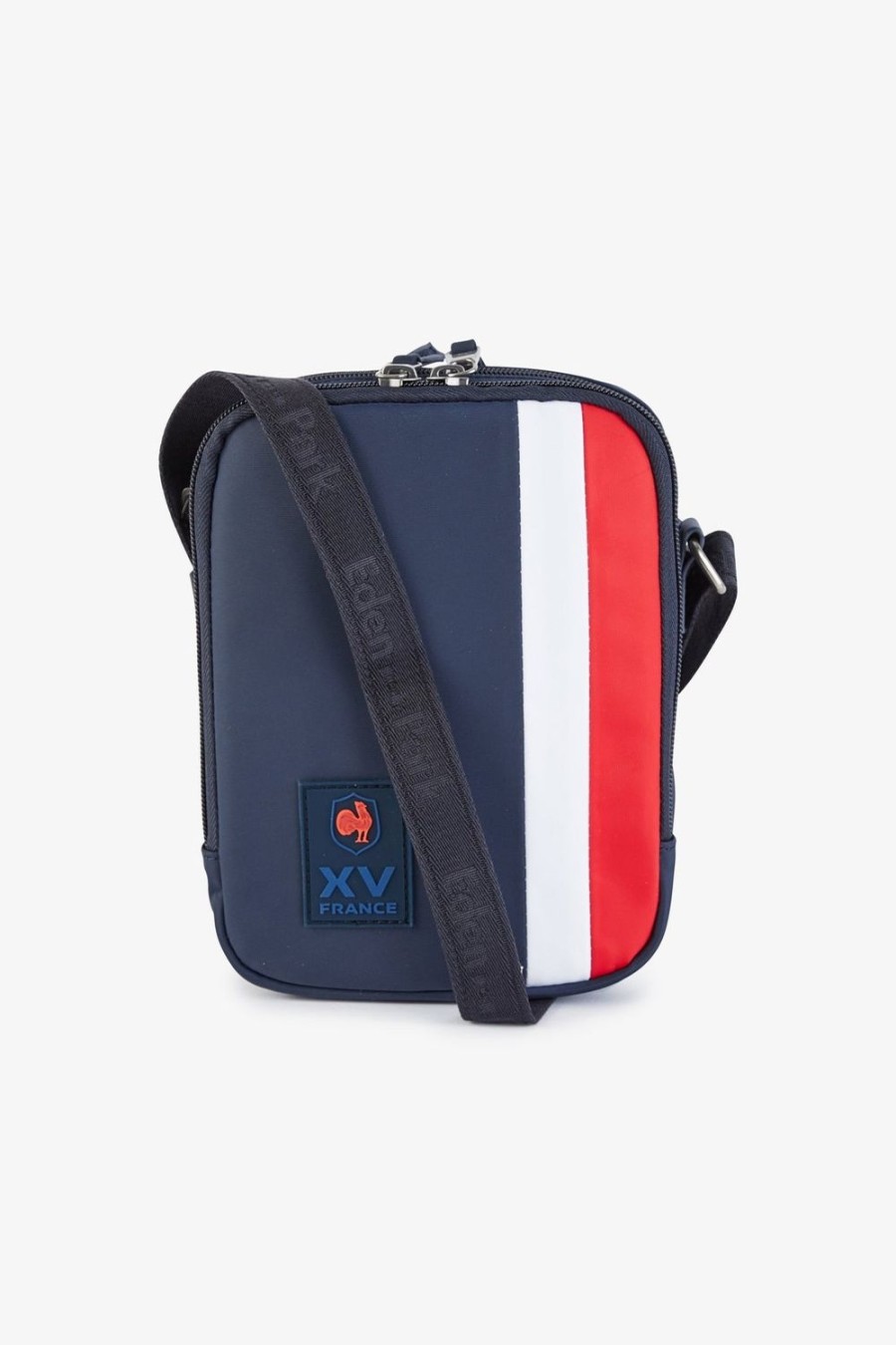 Eden Park Rectangular Messenger Bag With Tricolour France Xv | Bags