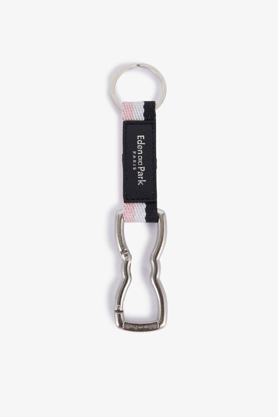 Eden Park Tricolour Key Ring With Snap Hook | Key Chains