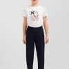 Eden Park Navy Fleece Pants | Children