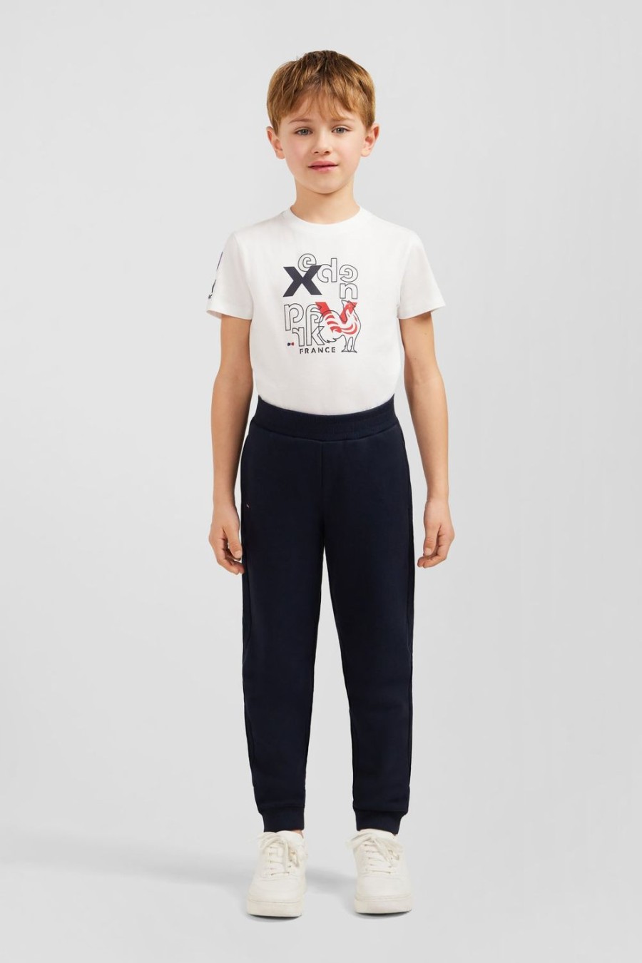 Eden Park Navy Fleece Pants | Children