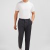 Eden Park Grey Trousers With Elasticated Waist | Pants