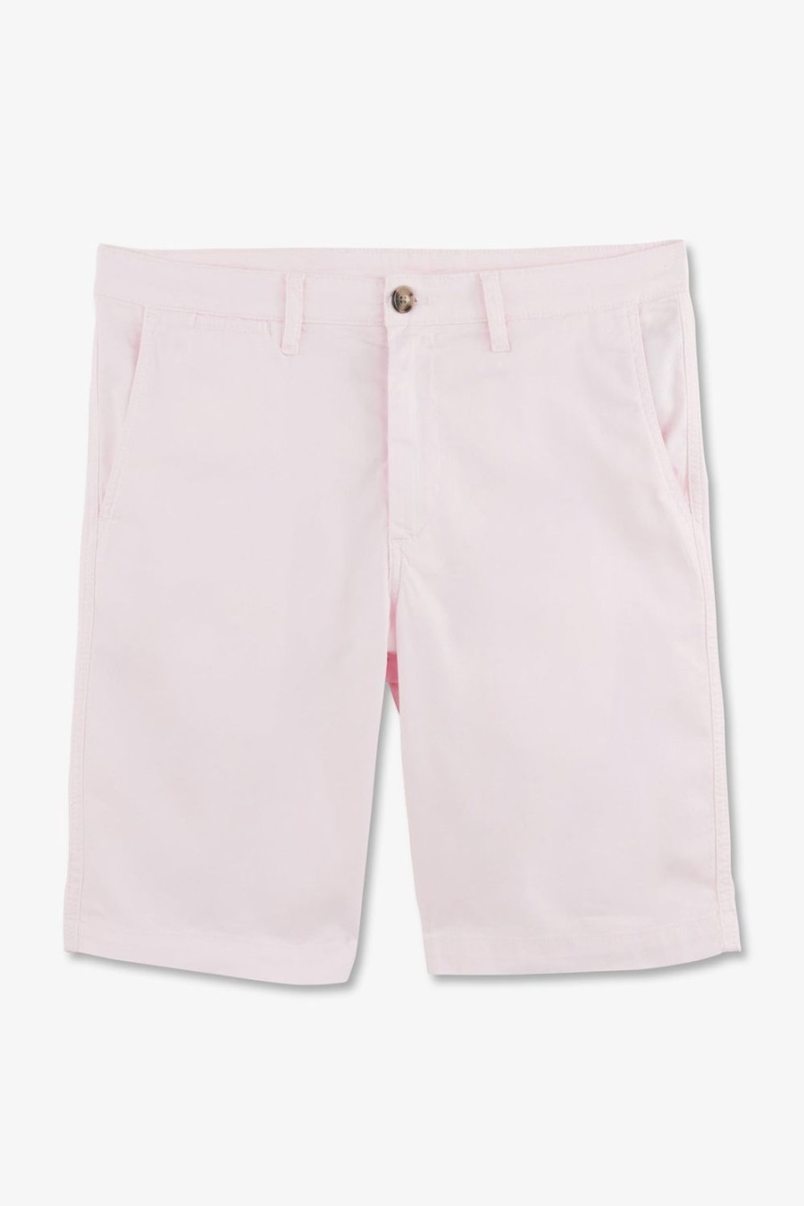 Eden Park Plain Pink Bermuda Shorts | Shorts & Bermudas