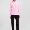 Eden Park Pink Cotton Polo With Contrasting Neck | Polos