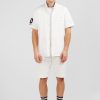 Eden Park White Shirt With France Xv Embroidery | Short-Sleeved Shirts