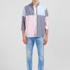 Eden Park Colour-Block Checked Shirt | Shirts