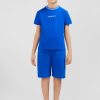 Eden Park Striped Round Neck Eden Park Blue T-Shirt In Stretch Cotton | Children