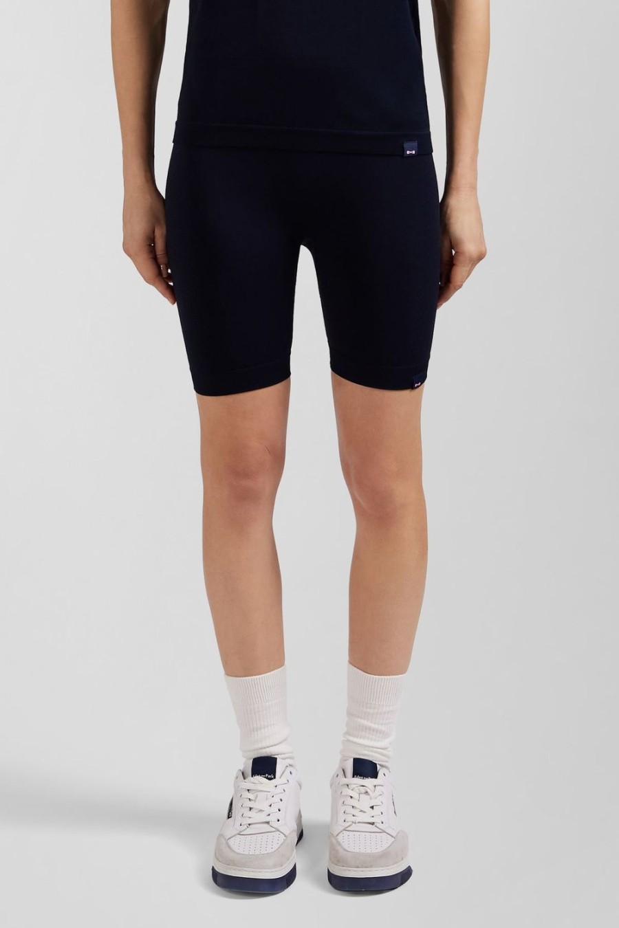 Eden Park Navy Blue Stretch Sports Cycling Shorts | Pants