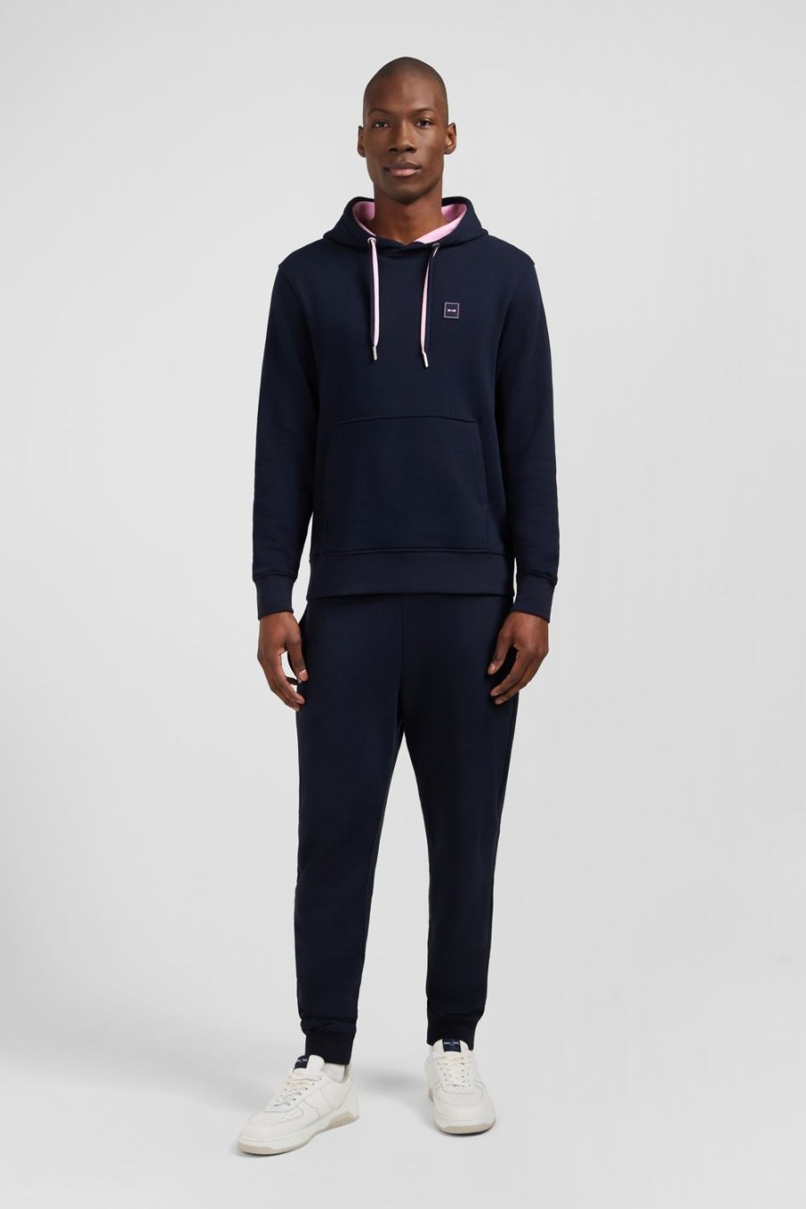 Eden Park Navy Blue Sweatshirt With Hood | Sweatshirts