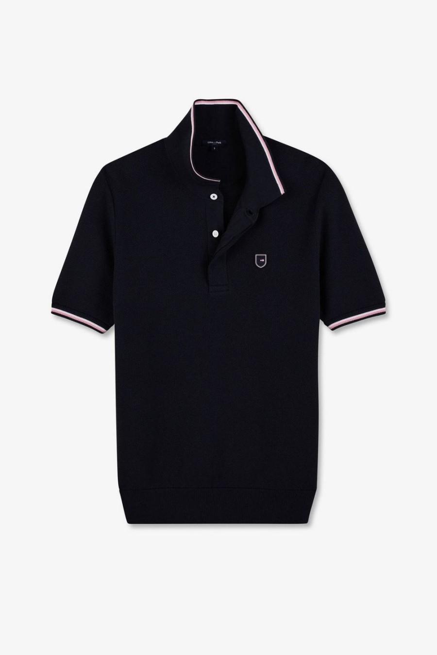 Eden Park Navy Blue Short-Sleeved Jumper | Rugby Shirts