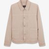 Eden Park Plain Beige Jacket | Coats