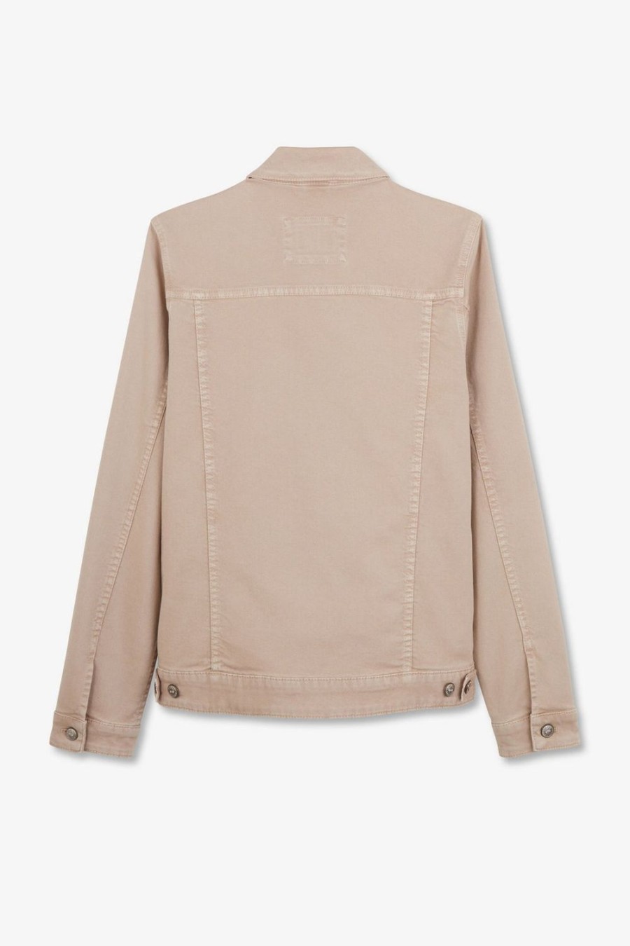 Eden Park Plain Beige Jacket | Coats