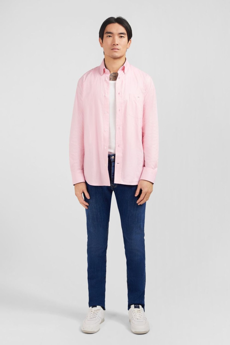 Eden Park Pink Cotton Shirt | Shirts