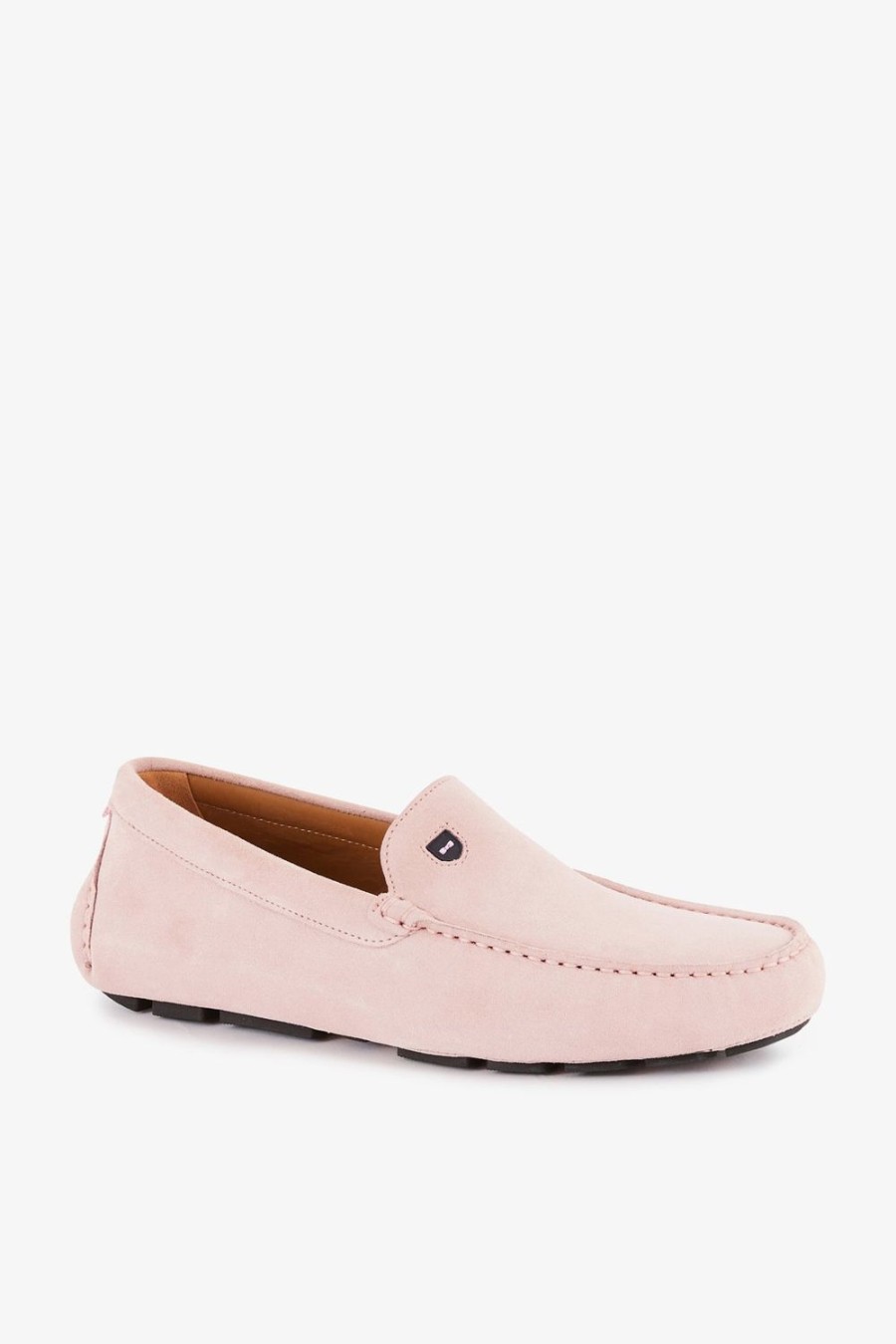 Eden Park Pink Suede Moccasins | Loafers