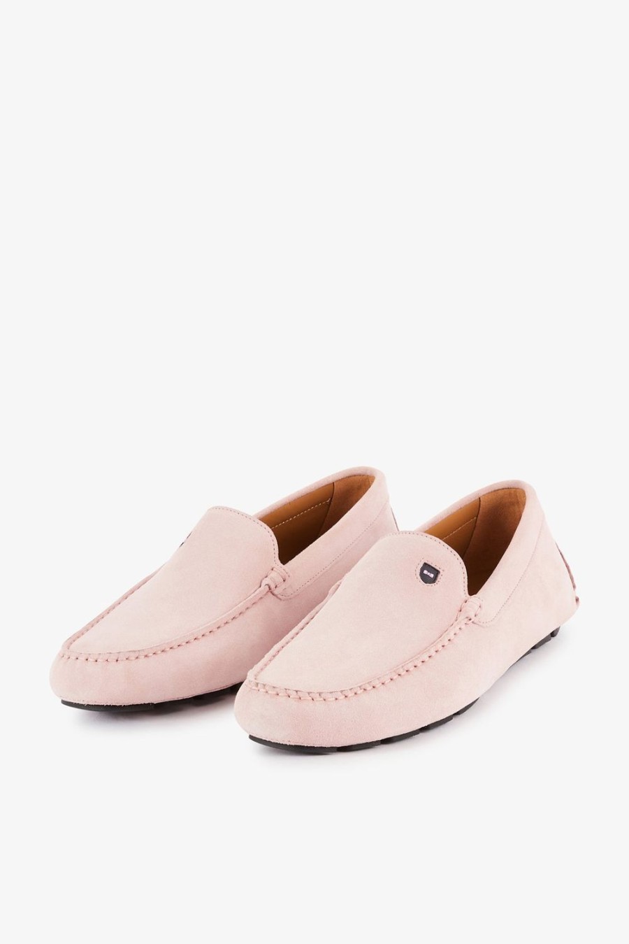 Eden Park Pink Suede Moccasins | Loafers