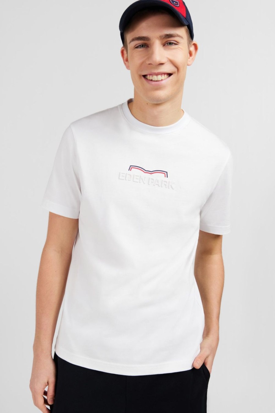 Eden Park White Short-Sleeved T-Shirt | T-Shirts