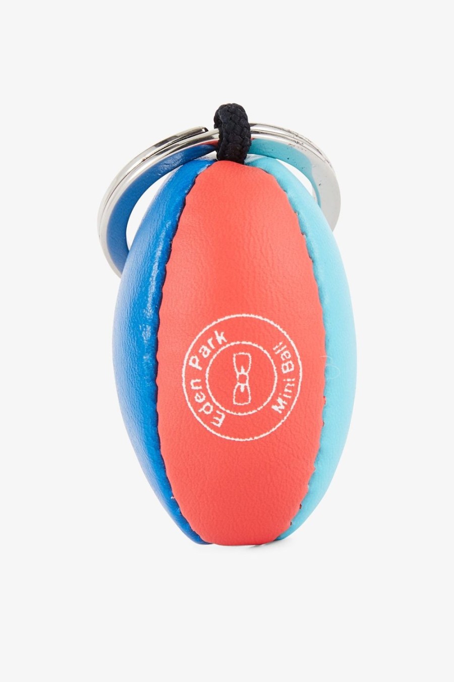 Eden Park Colour-Block Rugby Ball Keyring And Screen-Printed | Key Chains