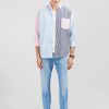 Eden Park Colour-Block Striped Shirt | Shirts