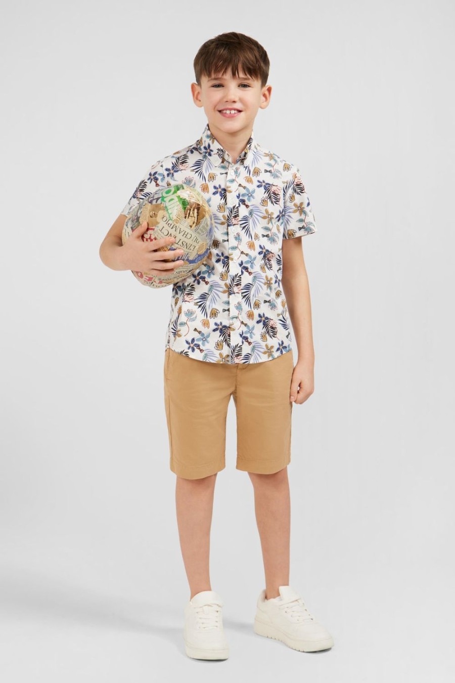 Eden Park Printed Short-Sleeved Shirt | Children